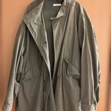 FREAK'S STORE 카키 모즈 코트