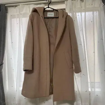 Spick & Span 베이지 롱 코트 36