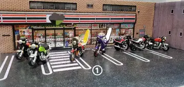 미니카 1/64 편의점 디오라마 패널