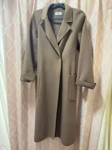 SNIDEL 브라운 롱 코트 F