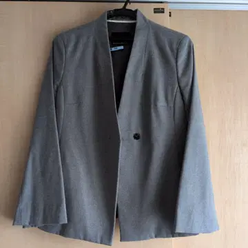 BANANA REPUBLIC 노카라 자켓 그레이