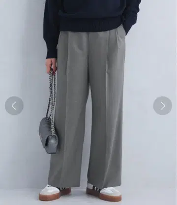 그린 레이블 릴랙싱 시크릿 슬랙스 그레이