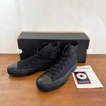 새상품 컨버스 올스타 모노크롬 22.5cm 블랙