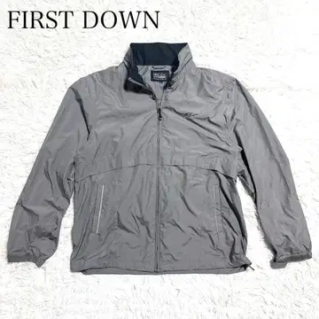 [ FIRST DOWN ] 퍼스트 다운 타스란 나일론 자켓 그레이