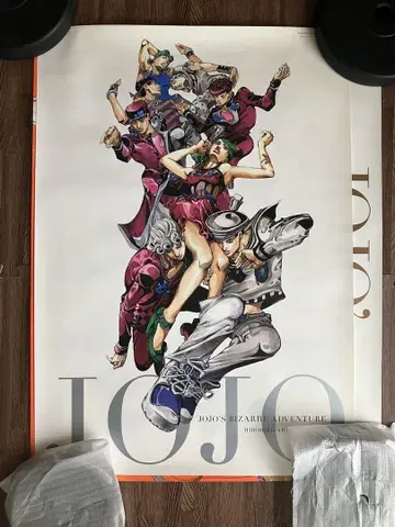 죠죠의 기묘한 모험 포스터 B2 3장 세트 [ 2012 죠죠전 ]