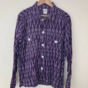 South2 West8 퍼플 긴팔 셔츠 S