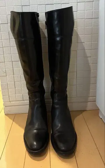 FRANCOMARTINI 프랑코마르티니 천연 가죽 롱 부츠