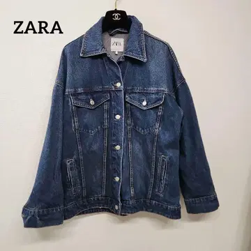 ZARA 오버사이즈 데님 자켓 G S-M