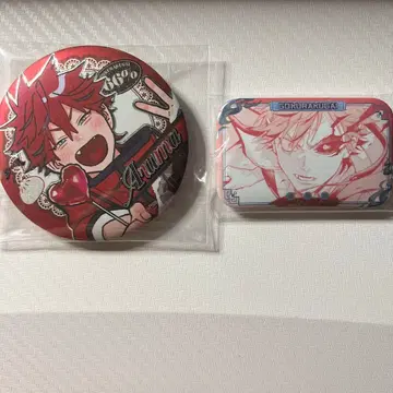 극락가 아루마 캔뱃지 특전 카드 2점 세트 중국 POP UP 한정판