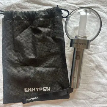 ENHYPEN 응원봉 실버 수납 봉투 포함