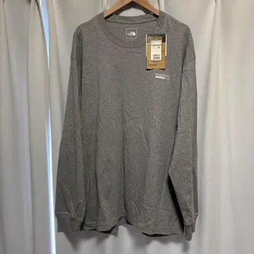 THE NORTH FACE 긴팔 티셔츠 XL 그레이