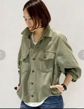 AP STUDIO 밀리터리 오버 자켓