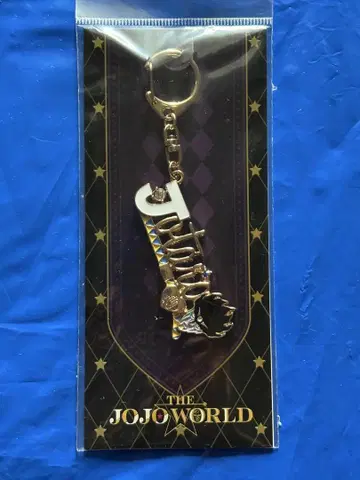 JOJO WORLD 메탈 키링 쿠죠 죠타로