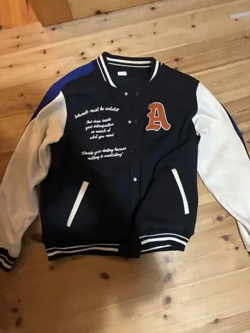 ZARA 바시티 자켓 알파벳 A NEW YORK 아우터