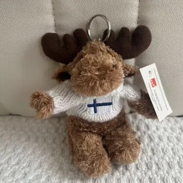 루돌프 키링 봉제 인형