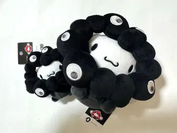 산리오 블랙 미야쿠미야쿠 변신 카라비너 봉제 인형 2개 세트 시나모롤
