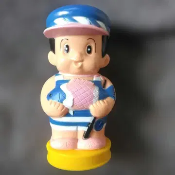 새상품급 신짱 낚시 저금통 아라카와 신용금고 레어
