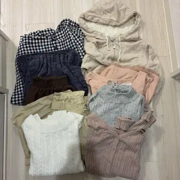 캐주얼 걸리시 9장 세트 묶음 판매