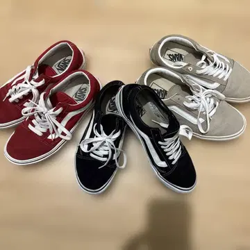 VANS 올드스쿨 스니커즈 25cm 세트