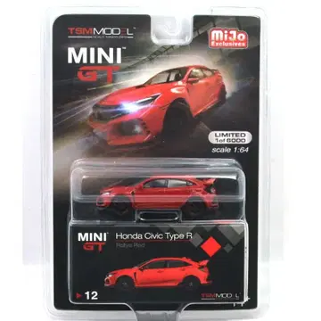MINI GT 혼다 시빅 타입R (FK8) 랠리 레드