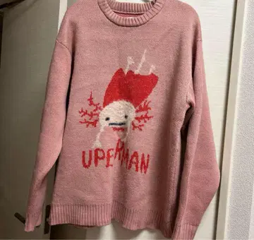 graniph 그라니프 우파맨 우파루파 니트 핑크