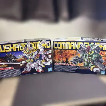 새상품 무샤갓건담, 커맨드건담 세트