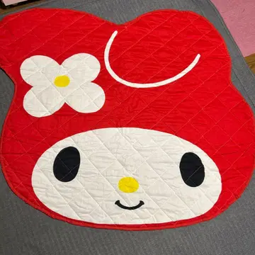 마이멜로디 퀼팅 매트 약 139cm x 119cm