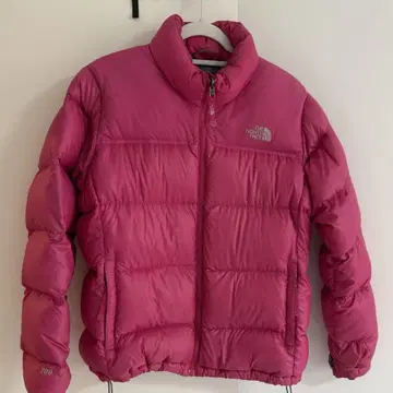 THE NORTH FACE 핑크 다운 자켓