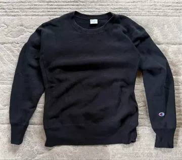 챔피온 리버스 위브 블랙 L 사이즈