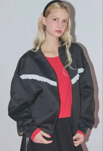 idem 이데무 flower line frill jersey