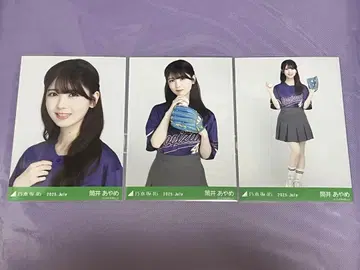 노기자카46 브로마이드 베이스볼 셔츠 츠츠이 아야메 컴프