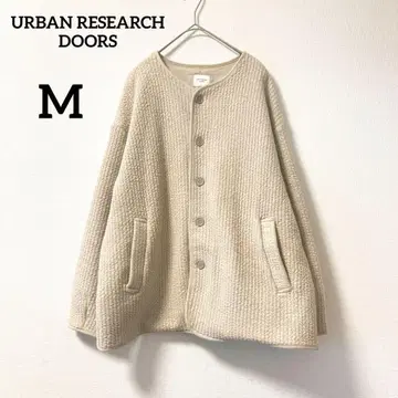 어반 리서치 노카라 자켓 베이지 M 모코모코 가을/겨울 026