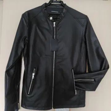 (NEVER)Acquiesce PU-BLACK 가죽 자켓 M