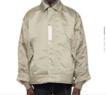 SACAI 사이드 스트랩 봄버 자켓 S