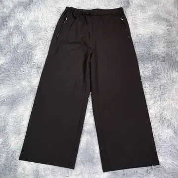 le.coeur blanc [ 38 ] 릴랙스 와이드 팬츠 블랙 여성용