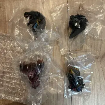 고질라 괴수난무 날뛰는 것 E상 몬스터 헤드 마그넷 4종 컴프