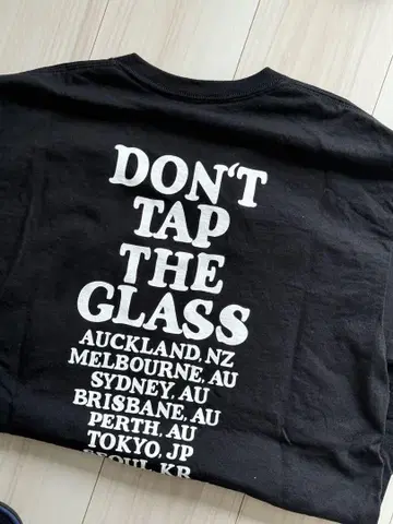 [ 타일러 더 크리에이터 ] 블랙 'OTTG' TEE M 사이즈