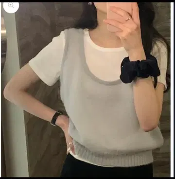 ounce 모헤어 베스트 SORA