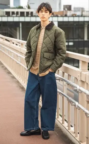 UNIQLO JW 앤더슨 와이드 데님