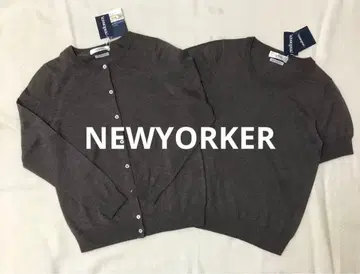 NEWYORKER 가디건 반팔 앙상블