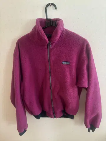 patagonia 플리스 자켓 적자색