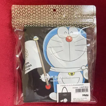 새상품 오사카 간사이 만박 일본관 한정판 도라에몽 토트백 M