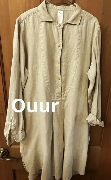새상품급 Ouur 아우어 오버 블라우스 actus 린넨 튜닉 린넨