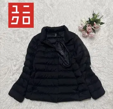 유니클로 나노 디자인 울트라 라이트 다운 블랙 수납 봉투 포함 XL