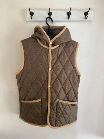 라벤햄 LAVENHAM 퀼팅 베스트 리버서블
