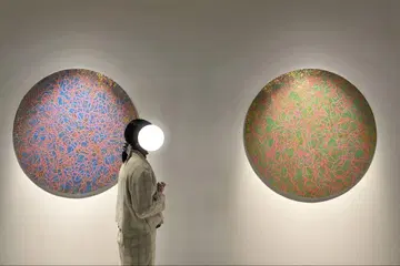 로리즈팜 체크 무늬 자켓 셋업
