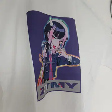 계속 한밤중이면 좋을 텐데. 잔기 Tee XXL