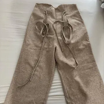 eaphi waist cord tuck pants