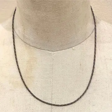 SILVER925 TWIST CHAIN NECKLACE/실버 목걸이