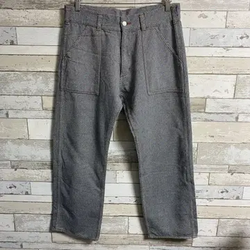 코지마 진스 후지 금매 자수 베이커 팬츠 size34 일본제